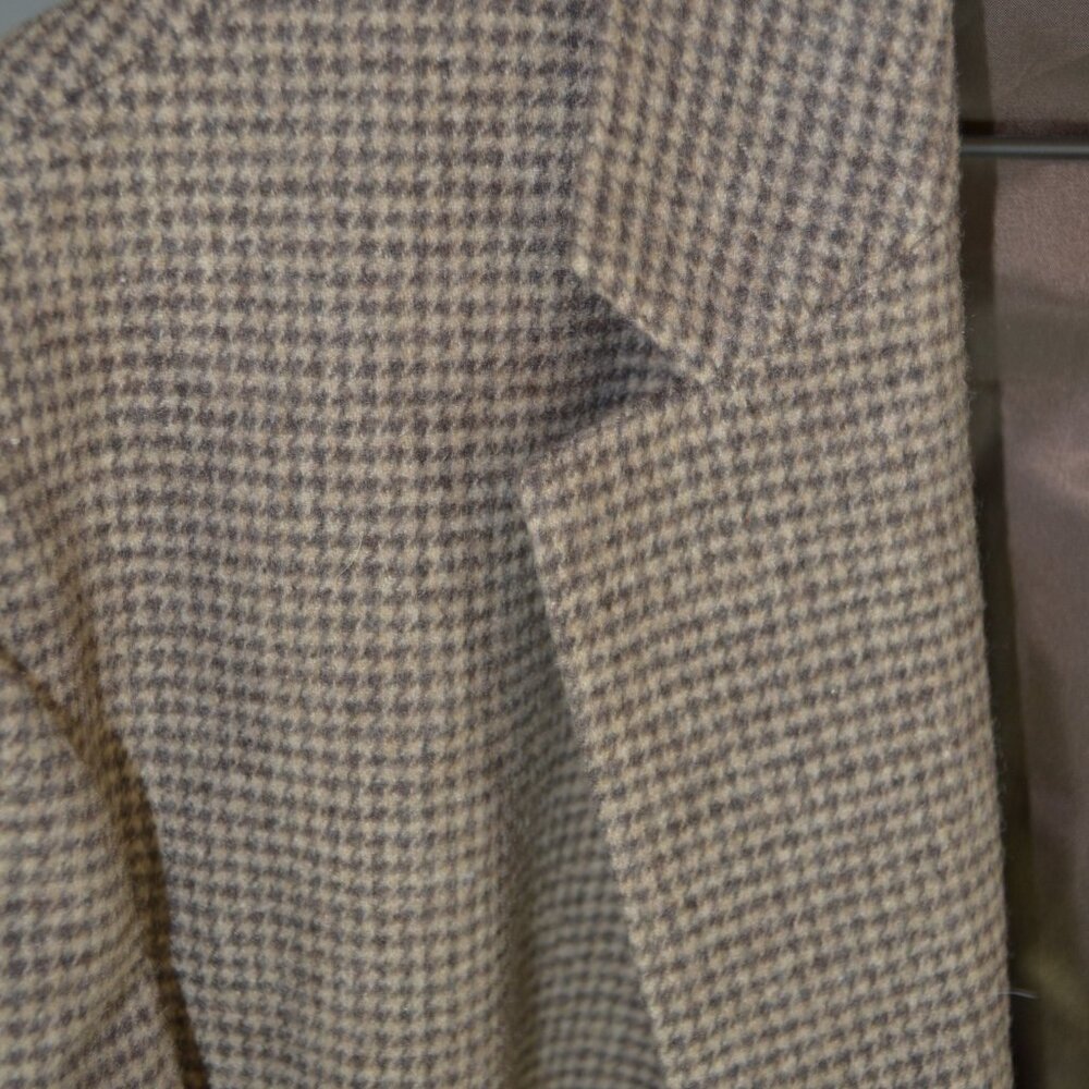 Sean John Brown And Tan Three Button Front Trench… - image 3